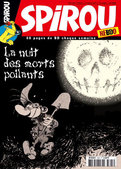 Cover for Spirou (Dupuis, 1947 series) #3625