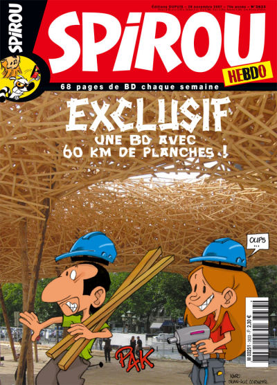 Cover for Spirou (Dupuis, 1947 series) #3633