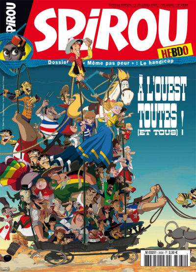 Cover for Spirou (Dupuis, 1947 series) #3634