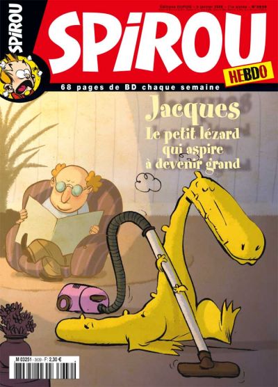 Cover for Spirou (Dupuis, 1947 series) #3639