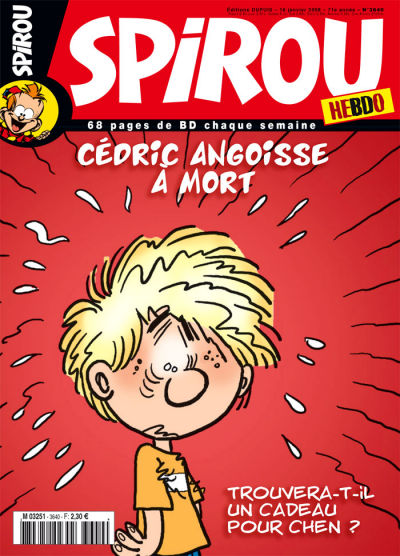 Cover for Spirou (Dupuis, 1947 series) #3640