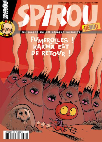 Cover for Spirou (Dupuis, 1947 series) #3642