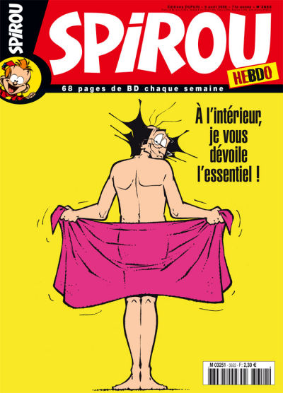 Cover for Spirou (Dupuis, 1947 series) #3652