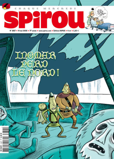 Cover for Spirou (Dupuis, 1947 series) #3657