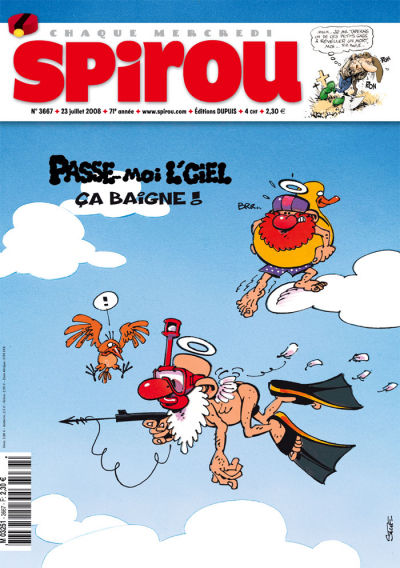 Cover for Spirou (Dupuis, 1947 series) #3667