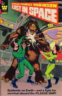 Cover Thumbnail for Space Family Robinson, Lost in Space on Space Station One (Western, 1974 series) #59 [Yellow Logo]