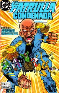 Cover for Patrulla Condenada (Zinco, 1988 series) #16