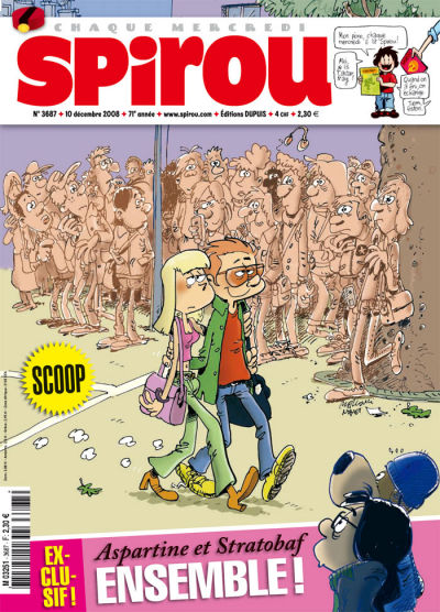 Cover for Spirou (Dupuis, 1947 series) #3687