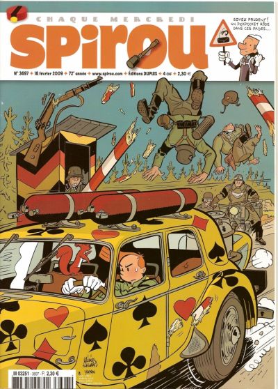 Cover for Spirou (Dupuis, 1947 series) #3697