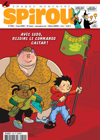 Cover for Spirou (Dupuis, 1947 series) #3700