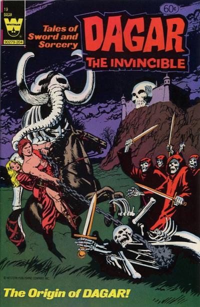 Cover for Tales of Sword and Sorcery Dagar the Invincible (Western, 1972 series) #19