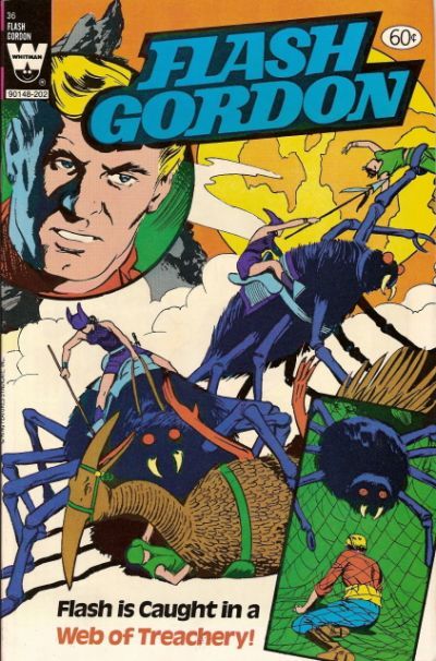 Cover for Flash Gordon (Western, 1978 series) #36 [White Logo Variant]