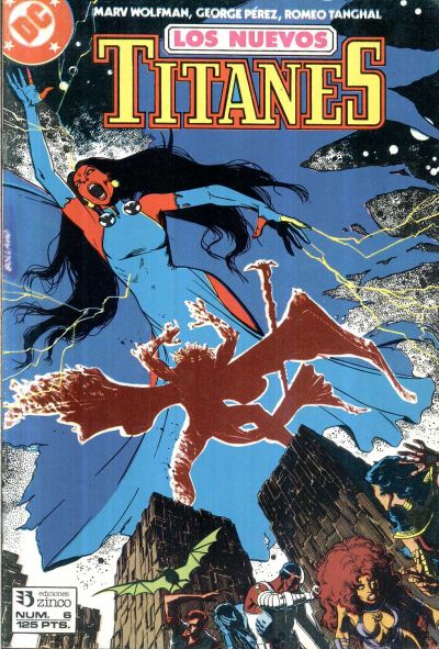 Cover for Nuevos Titanes (Zinco, 1989 series) #6