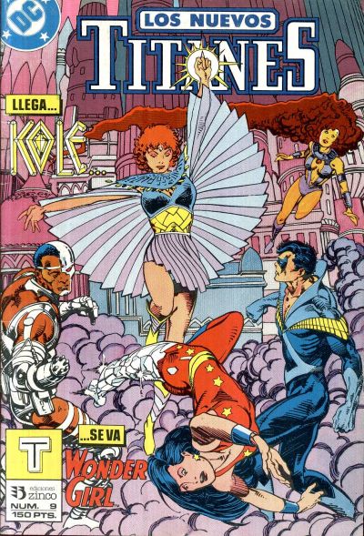 Cover for Nuevos Titanes (Zinco, 1989 series) #9