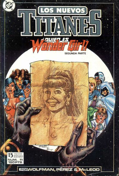 Cover for Nuevos Titanes (Zinco, 1989 series) #11