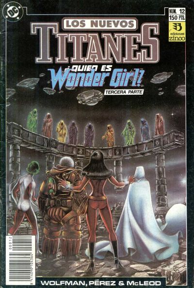Cover for Nuevos Titanes (Zinco, 1989 series) #12