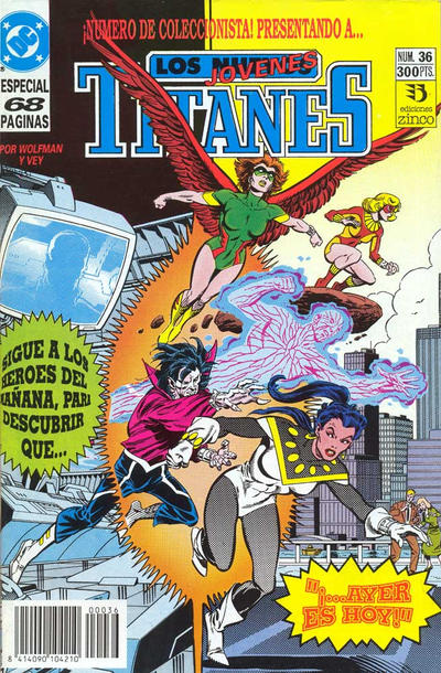 Cover for Nuevos Titanes (Zinco, 1989 series) #36