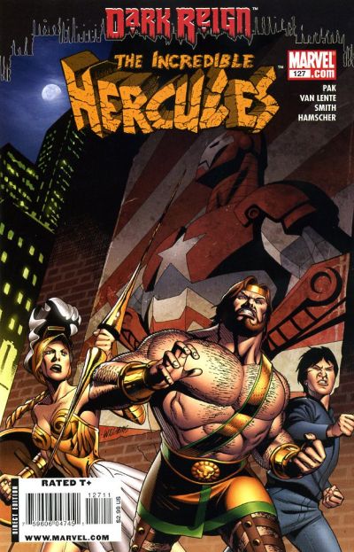 Cover for Incredible Hercules (Marvel, 2008 series) #127
