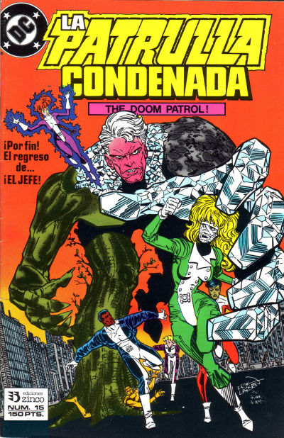 Cover for Patrulla Condenada (Zinco, 1988 series) #15
