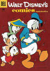 Cover for Walt Disney's Comics and Stories (Dell, 1940 series) #v16#4 (184)