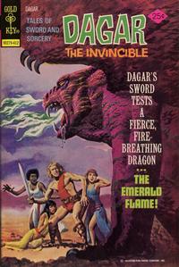 Cover for Tales of Sword and Sorcery Dagar the Invincible (Western, 1972 series) #10 [Gold Key]