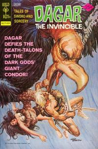 Cover Thumbnail for Tales of Sword and Sorcery Dagar the Invincible (Western, 1972 series) #15 [Gold Key]
