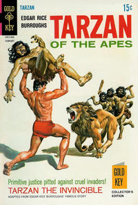 Cover for Edgar Rice Burroughs' Tarzan of the Apes (Western, 1962 series) #182