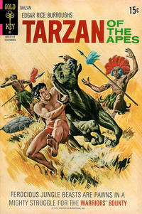 Cover for Edgar Rice Burroughs' Tarzan of the Apes (Western, 1962 series) #205