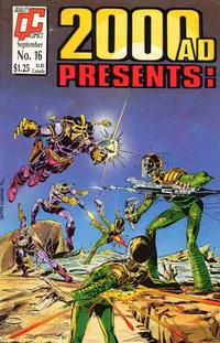 Cover for 2000 A. D. Presents (Fleetway/Quality, 1987 series) #16