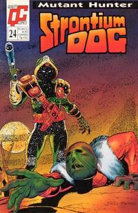 Cover for Strontium Dog (Fleetway/Quality, 1987 series) #24