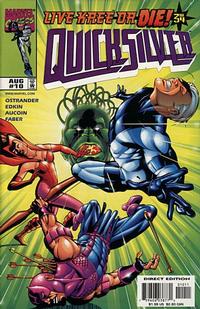 Cover Thumbnail for Quicksilver (Marvel, 1997 series) #10 [Direct Edition]