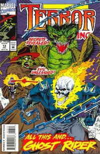 Cover for Terror Inc. (Marvel, 1992 series) #13