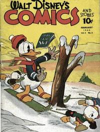 Cover Thumbnail for Walt Disney's Comics and Stories (Dell, 1940 series) #v3#5 (29)