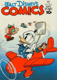 Cover Thumbnail for Walt Disney's Comics and Stories (Dell, 1940 series) #v3#10 (34)