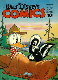Cover for Walt Disney's Comics and Stories (Dell, 1940 series) #v4#12 (48)