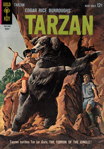 Cover for Edgar Rice Burroughs' Tarzan of the Apes (Western, 1962 series) #134