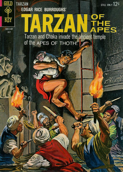 Cover for Edgar Rice Burroughs' Tarzan of the Apes (Western, 1962 series) #143