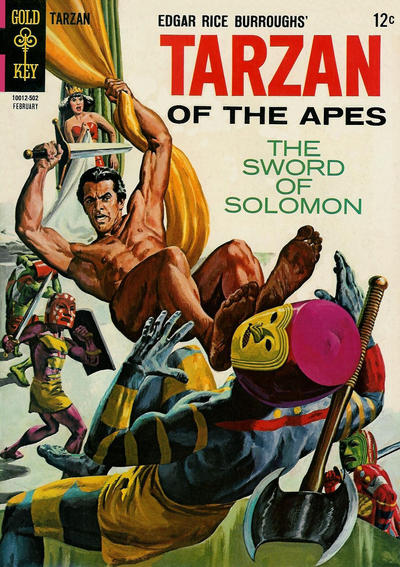 Cover for Edgar Rice Burroughs' Tarzan of the Apes (Western, 1962 series) #148