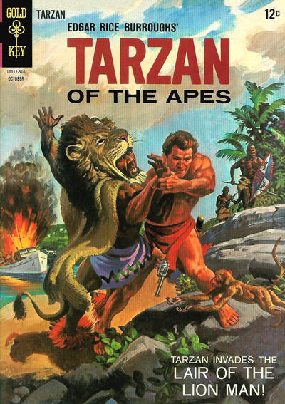 Cover for Edgar Rice Burroughs' Tarzan of the Apes (Western, 1962 series) #153