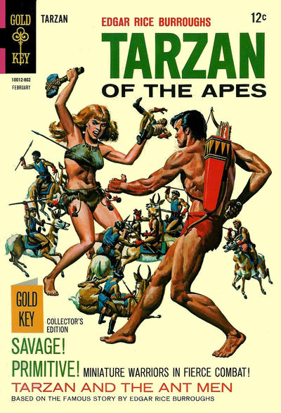 Cover for Edgar Rice Burroughs' Tarzan of the Apes (Western, 1962 series) #174
