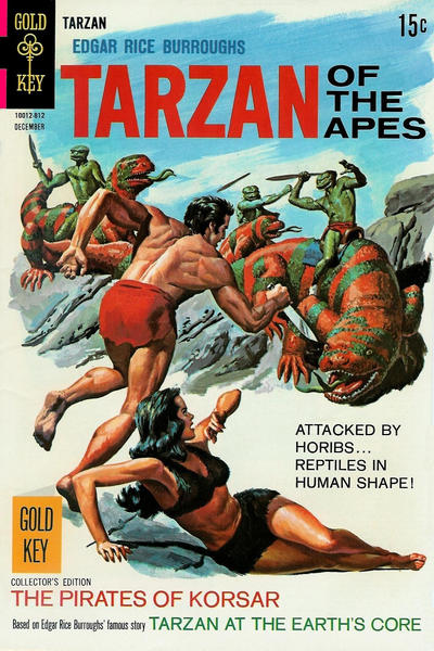 Cover for Edgar Rice Burroughs' Tarzan of the Apes (Western, 1962 series) #181