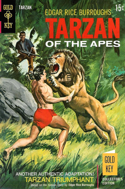 Cover for Edgar Rice Burroughs' Tarzan of the Apes (Western, 1962 series) #184