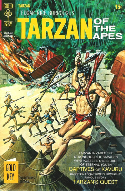 Cover for Edgar Rice Burroughs' Tarzan of the Apes (Western, 1962 series) #189