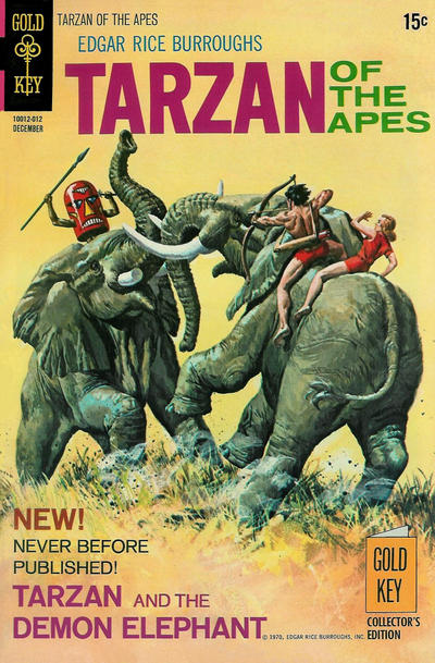 Cover for Edgar Rice Burroughs' Tarzan of the Apes (Western, 1962 series) #197