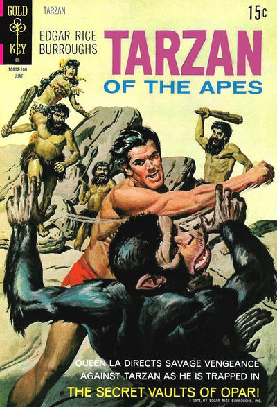 Cover for Edgar Rice Burroughs' Tarzan of the Apes (Western, 1962 series) #200