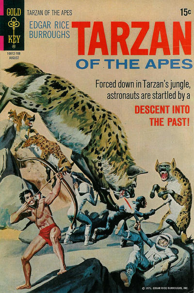Cover for Edgar Rice Burroughs' Tarzan of the Apes (Western, 1962 series) #202