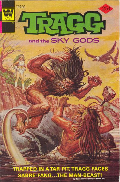 Cover for Tragg and the Sky Gods (Western, 1975 series) #4 [Whitman]