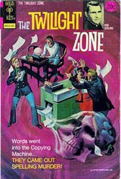 Cover for The Twilight Zone (Western, 1962 series) #54