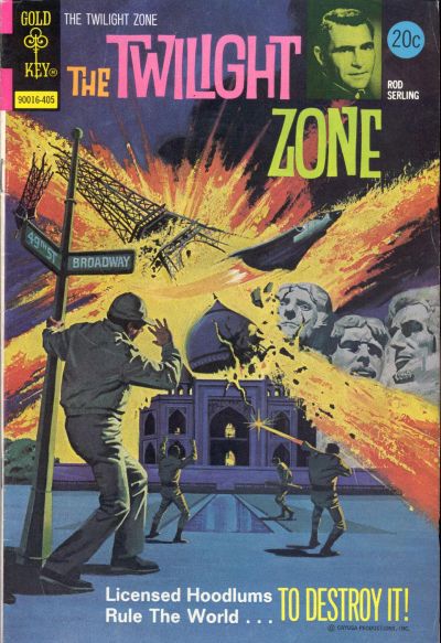 Cover for The Twilight Zone (Western, 1962 series) #56 [Gold Key]