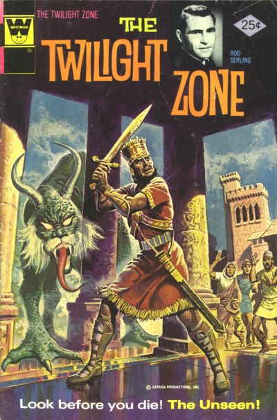 Cover for The Twilight Zone (Western, 1962 series) #65 [Whitman]
